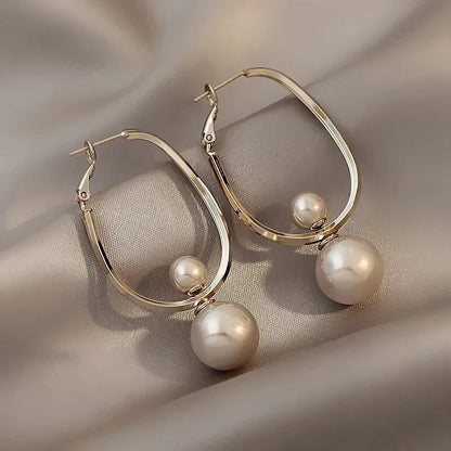 Orecchini Perla Affascinanti Vintage