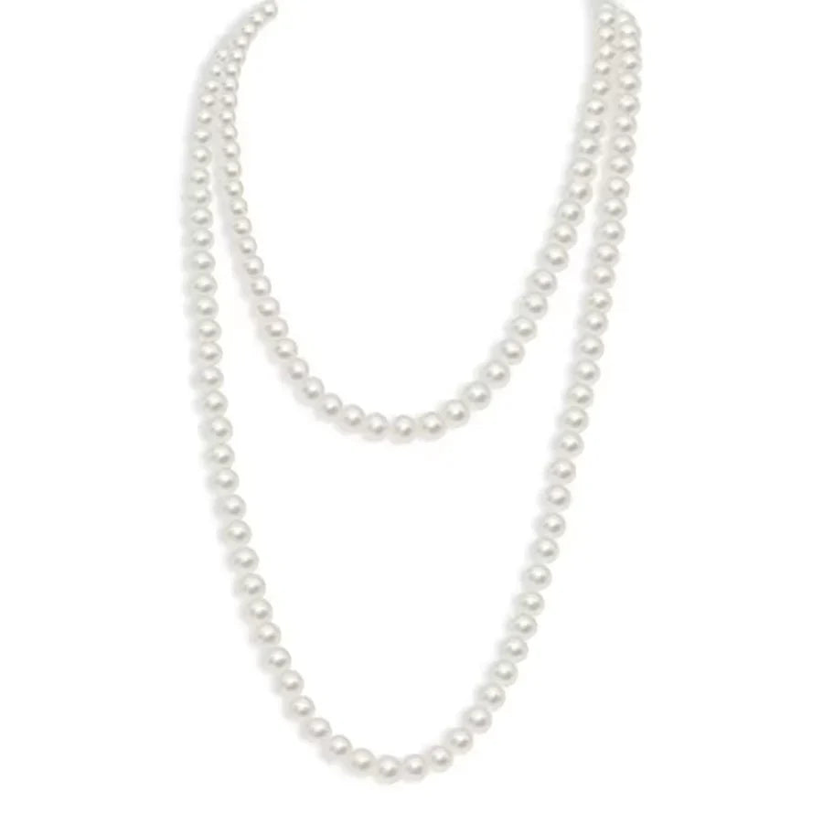 Collana di Perle Multi Strato Retrò