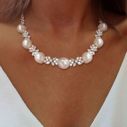 Set Gioielli con Perla Taglio Marquise – Collana & Orecchini