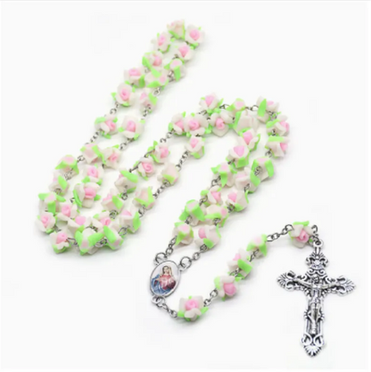 Collana Rosario Rosa
