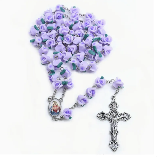 Collana Rosario Rosa