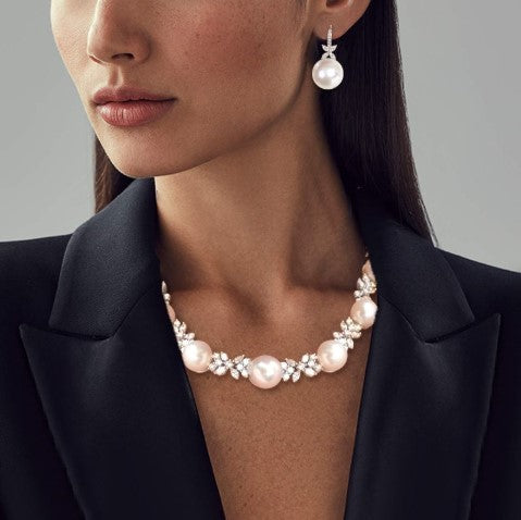 Set Gioielli con Perla Taglio Marquise – Collana & Orecchini
