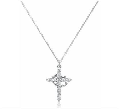 Collana Corona Croce Rotabile