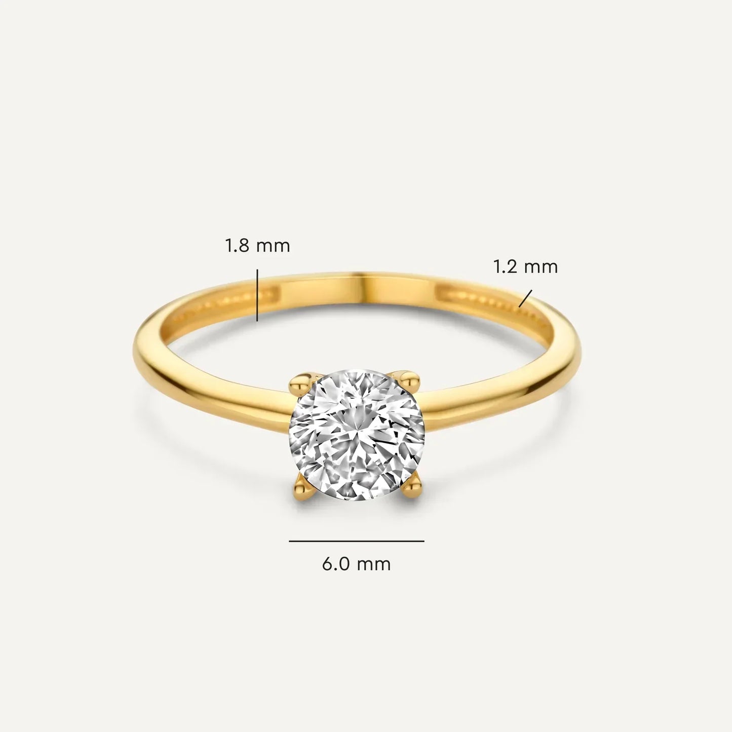 Anello Savaya El Playa | Oro bianco