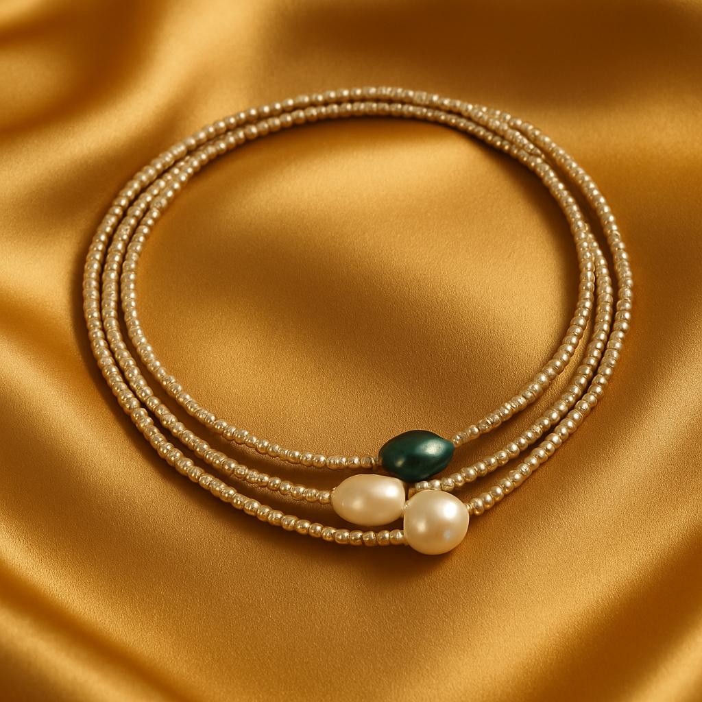 Collana Elegante di Perle di Fiume