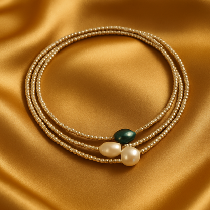 Collana Elegante di Perle di Fiume