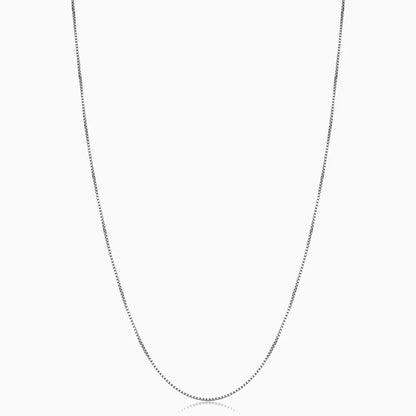 Collana Bodega Box | Oro bianco