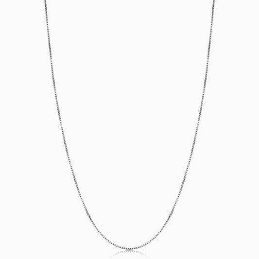 Collana Bodega Box | Oro bianco