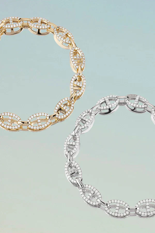 Bracciale Isla Marina | Oro bianco