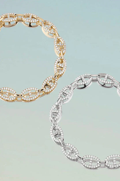 Bracciale Isla Marina | Oro bianco