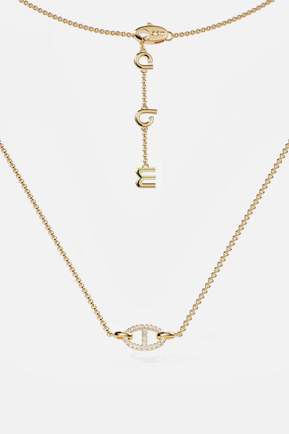 Collana Isla Marina | Oro bianco