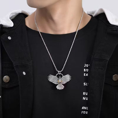 Collana con Ciondolo Ali Eterne di Grazia
