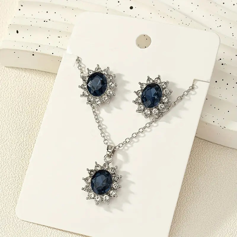 Set di gioielli Katya Azuryn | Oro bianco