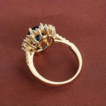 Anello Vionne Saphirae | Oro