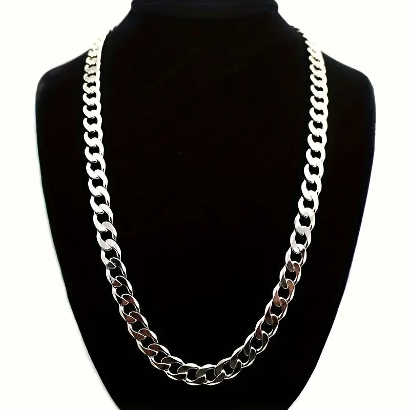 Collana a Catena Cubana Dorata per Uomo e Donna