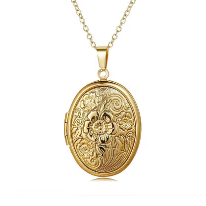 Collana con Ciondolo Foto Cimelio Senza Tempo