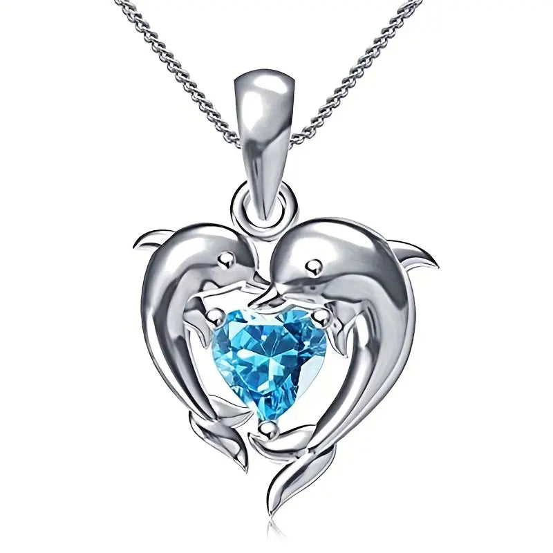 Collana Gemelli del Cuore dell'Oceano