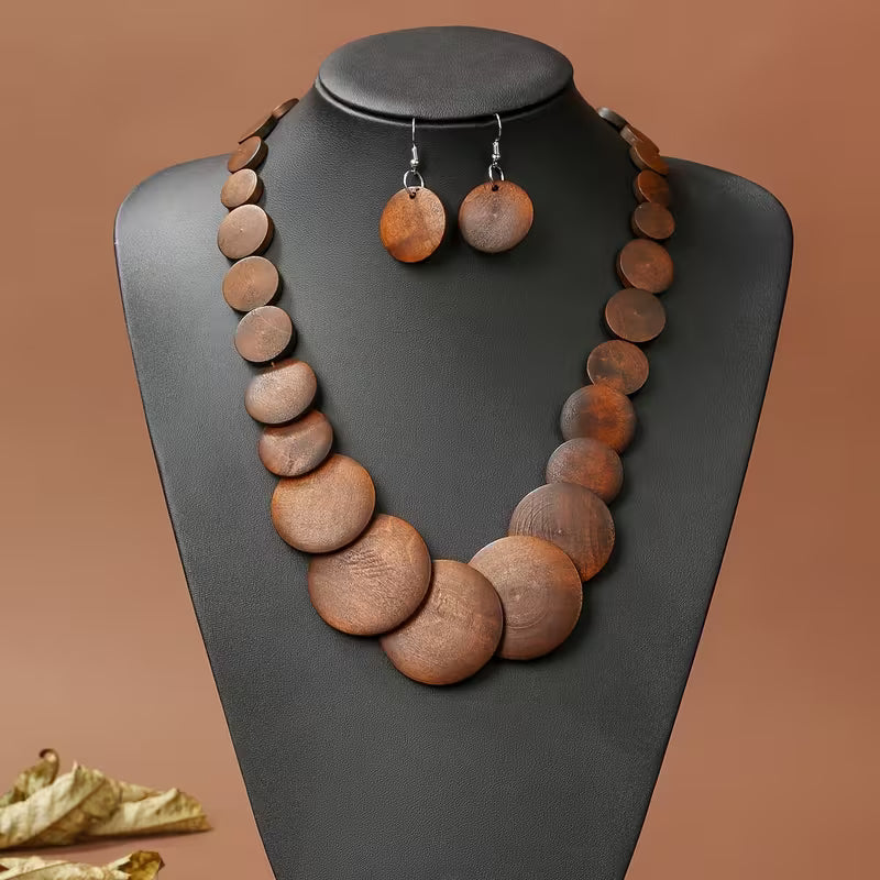 Set Collana Dichiarazione Classica Armonia Terrena