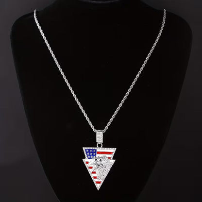 Collana con Ciondolo Stella Cimelio della Libertà Celeste