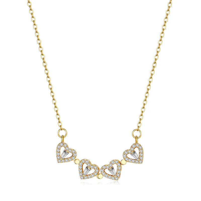 Collana Cuori Trifoglio