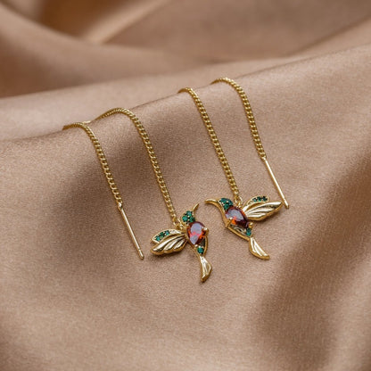 Orecchini colibrì eleganti