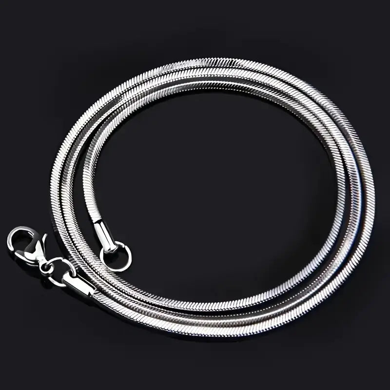 Collana a Catena Serpente Fashion in Acciaio Inossidabile