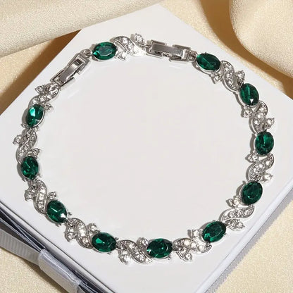 Bracciale Giada Bellini | Oro bianco