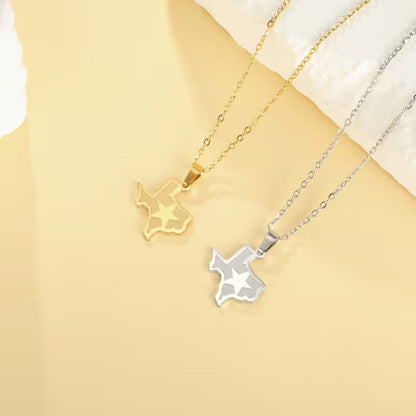 Collana con Ciondolo Cimelio Stella del Texas
