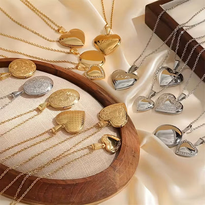 Collana con Ciondolo Foto Cimelio Senza Tempo
