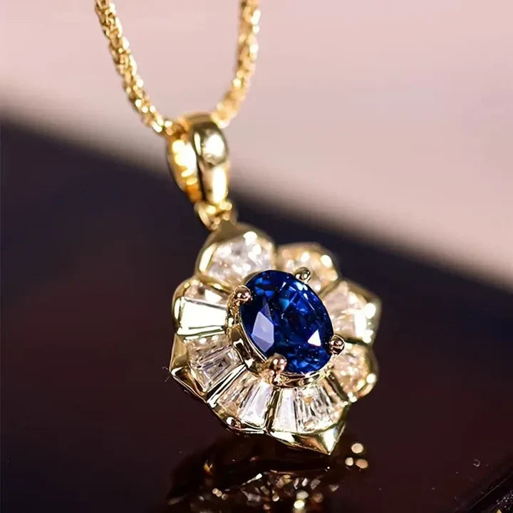 Collana Kavella Noctazure in Oro