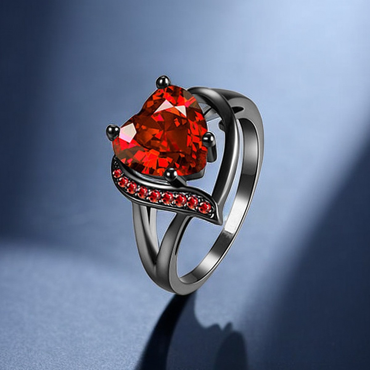 Anello Calindra Rosethorne | Oro bianco