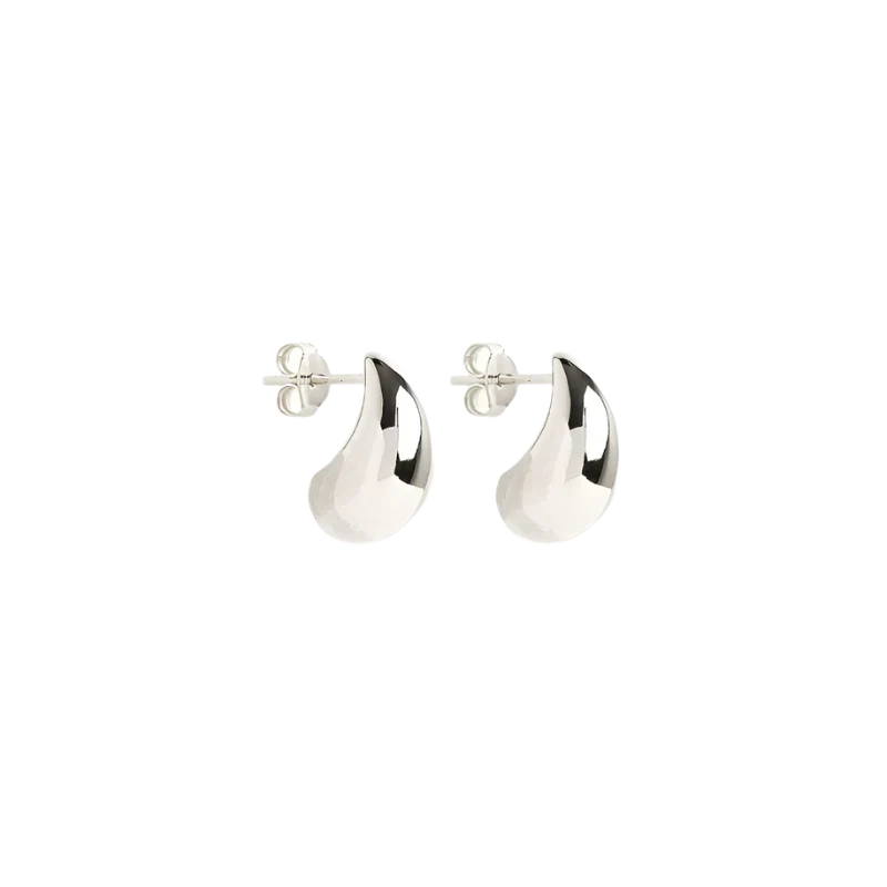 Orecchini pendenti Mato Drop | Oro bianco