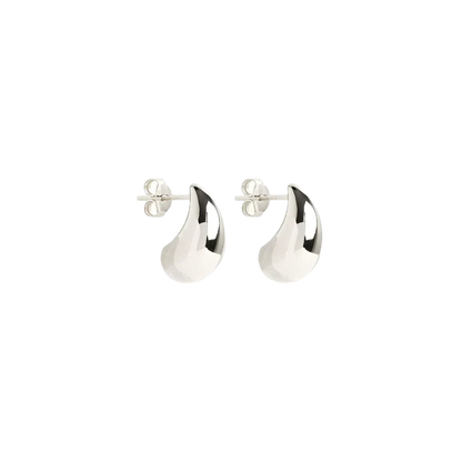 Orecchini pendenti Mato Drop | Oro bianco