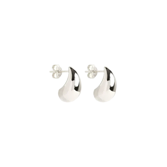 Orecchini pendenti Mato Drop | Oro bianco