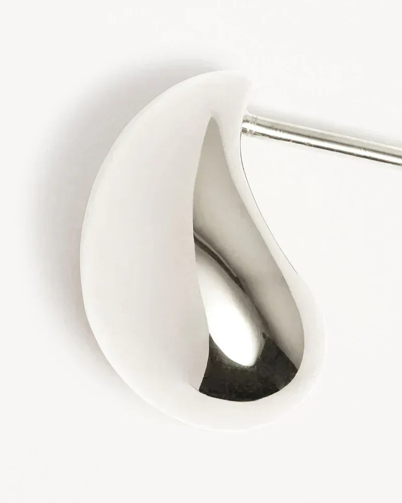 Orecchini pendenti Mato Drop | Oro bianco
