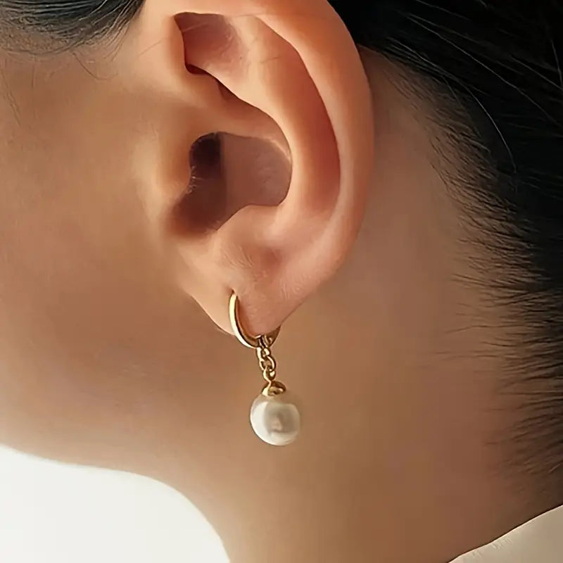 Set di Gioielli con Perle Golden Grace | Dorato