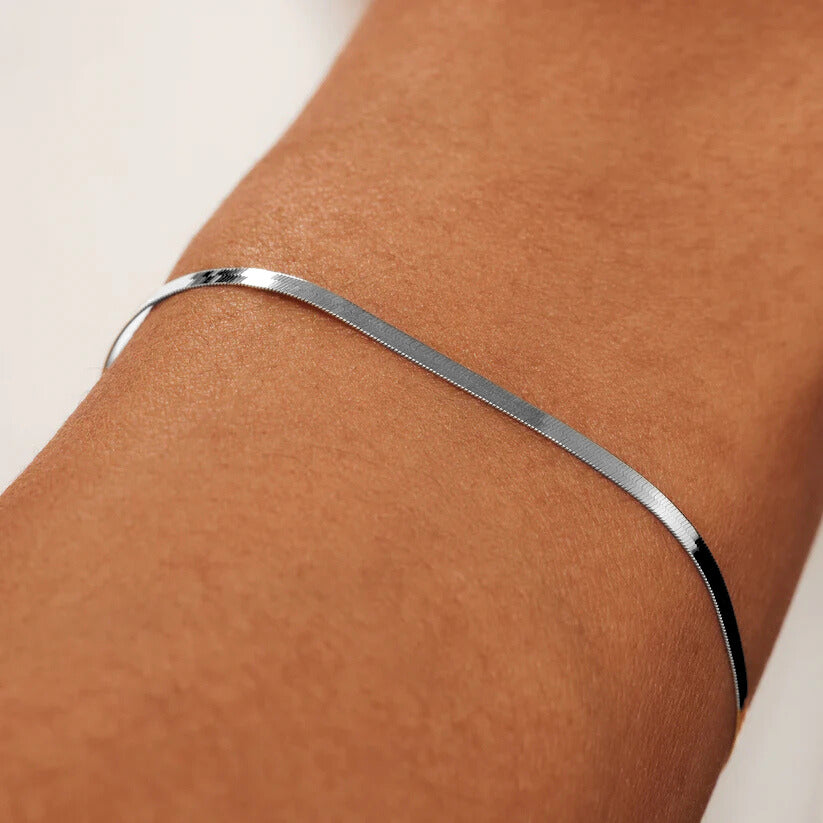 Bracciale Soleil Serpent | Oro bianco