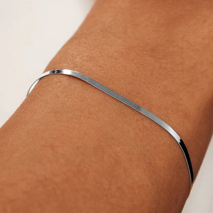 Bracciale Soleil Serpent | Oro bianco