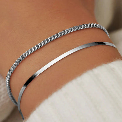 Bracciale Soleil Serpent | Oro bianco