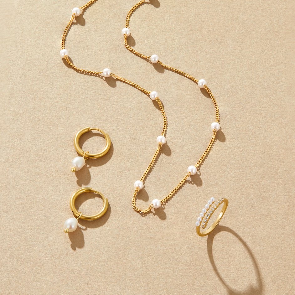 Orecchini di perle d'acqua dolce