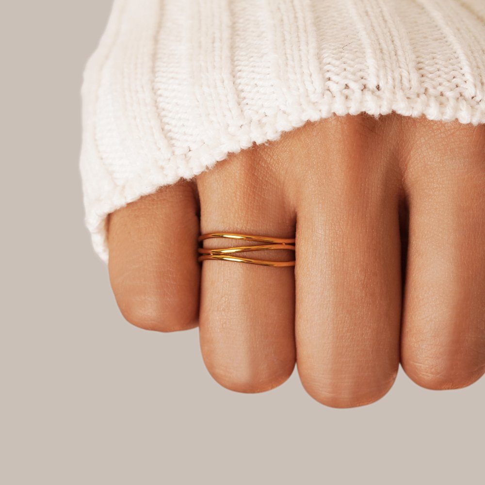 Infinity Loop - Pendente d'oro
