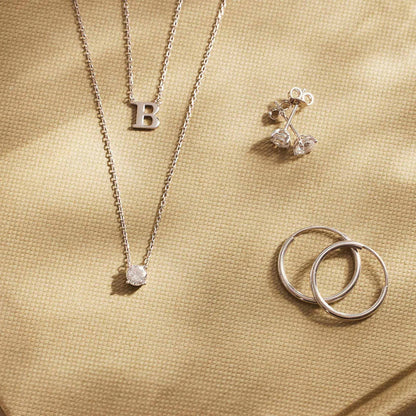 Collana Clea Stein | Oro bianco