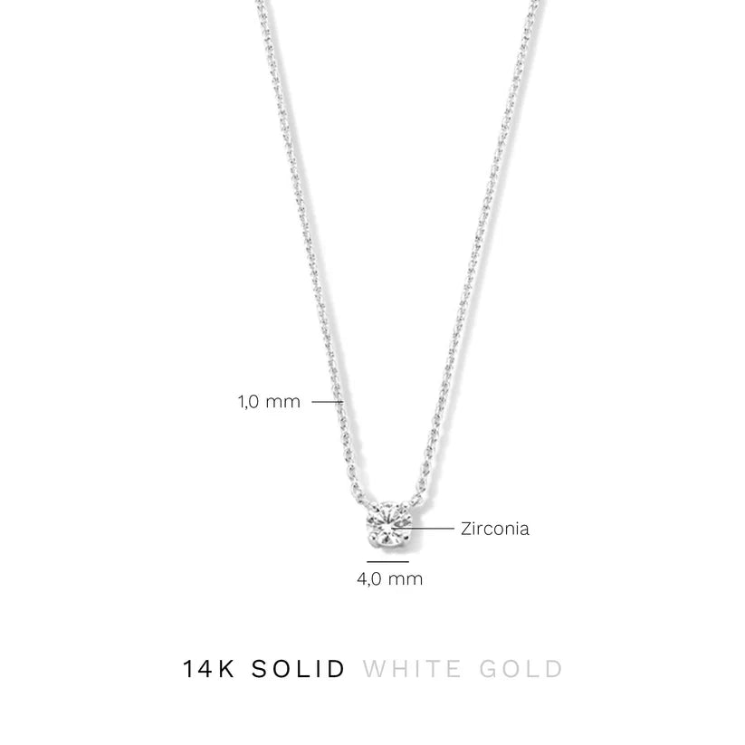 Collana Clea Stein | Oro bianco