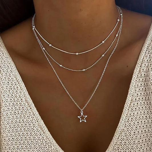 Collana Stella Vintage in Argento