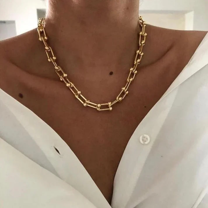 Collana a Catena Dorata