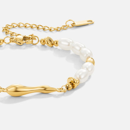 Bracciale perle d'acqua dolce Lov