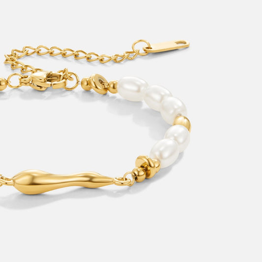Bracciale perle d'acqua dolce Lov