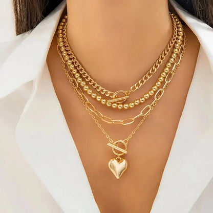 Collana Cuore a Strati
