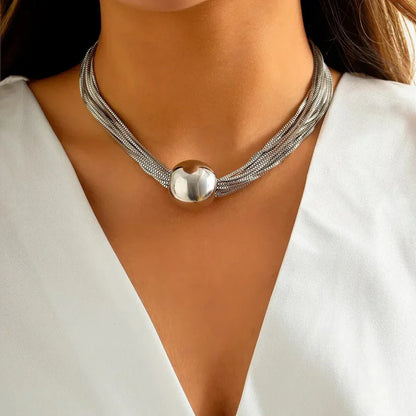 Collana Elegante Dichiarazione in Oro