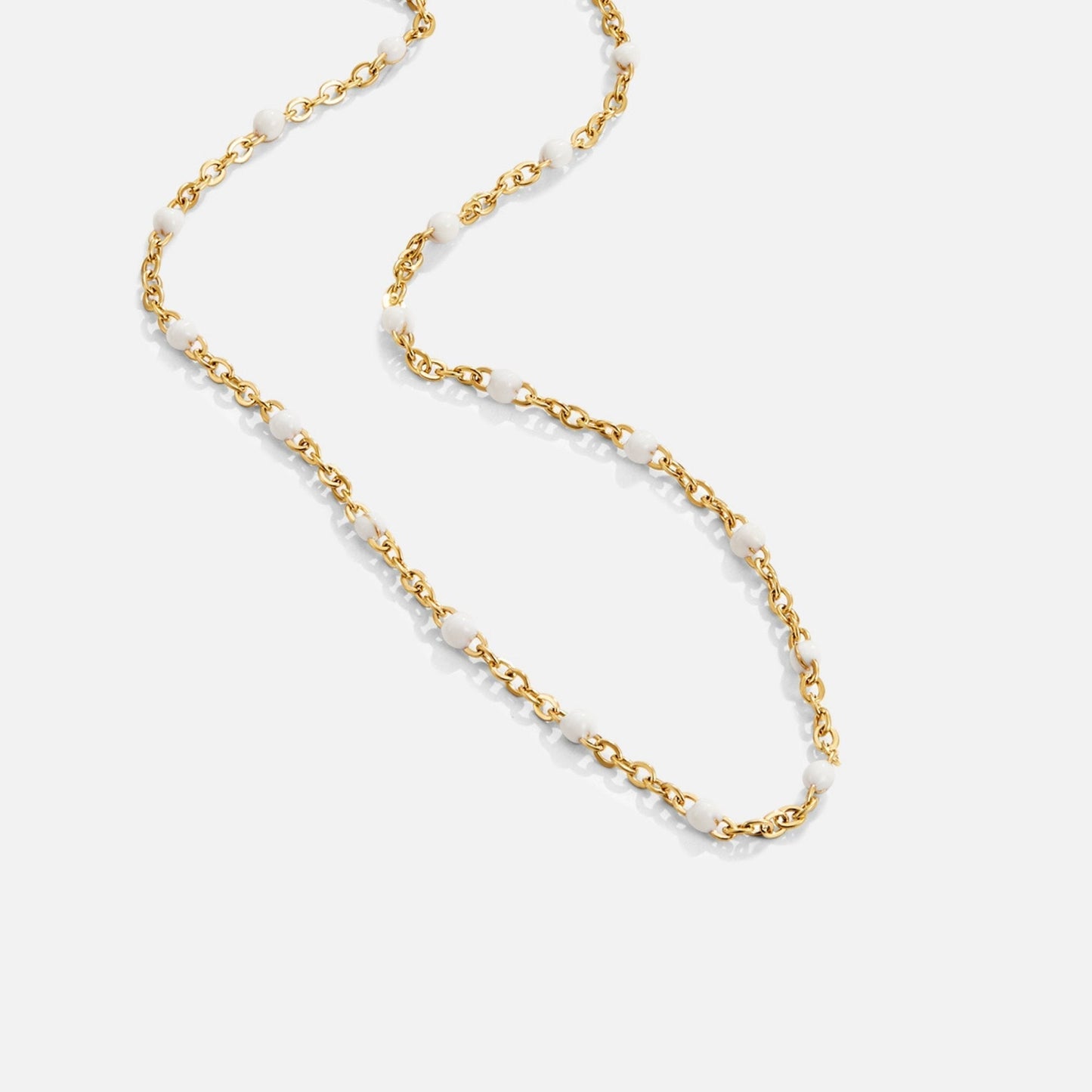 Collana di perle bianche classica